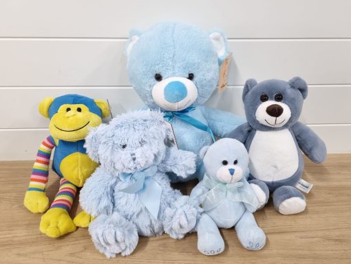 Blue Soft Toy Selection