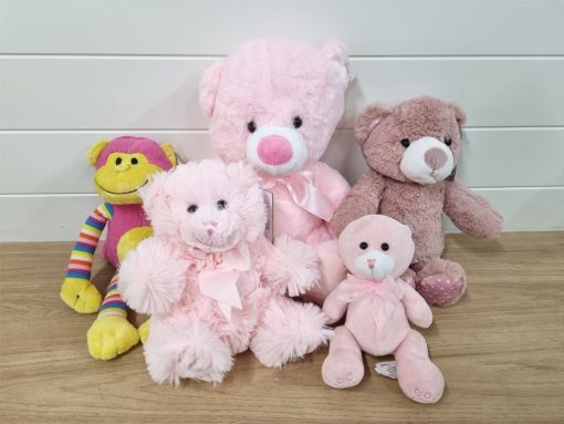 Pink Soft Toy Selection