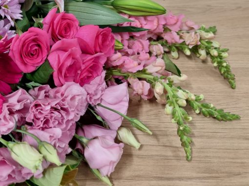 Environmentally Friendly Florists Choice Pink Tones - Image 4