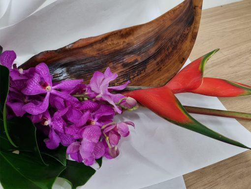 Heliconia and Orchid Wrap - Image 4