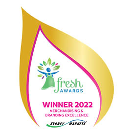 Fresh Awards Winner 2022 Merchandising and Branding Excellence